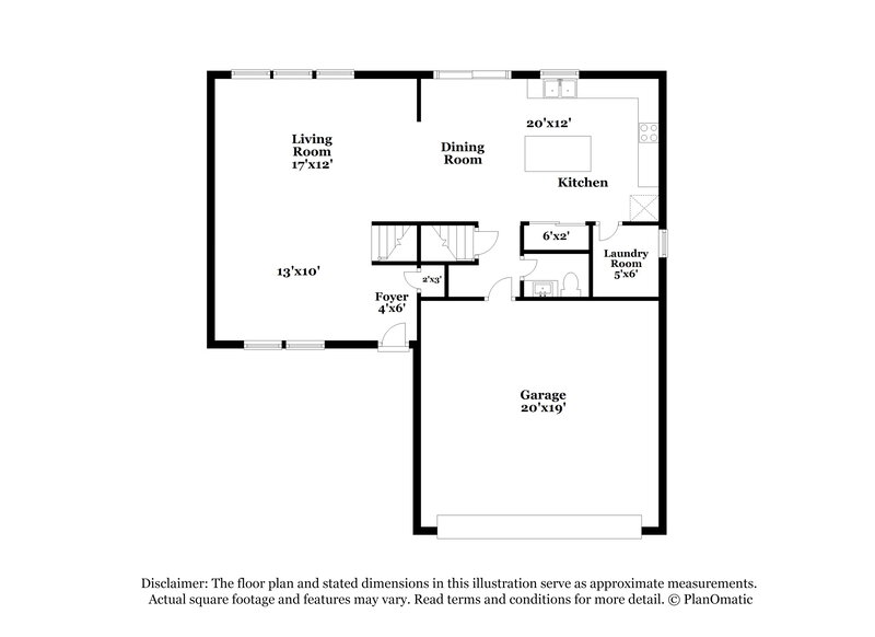 1,970/Mo, 6439 Whims Rd Canal Winchester, OH 43110 Floor Plan View 2