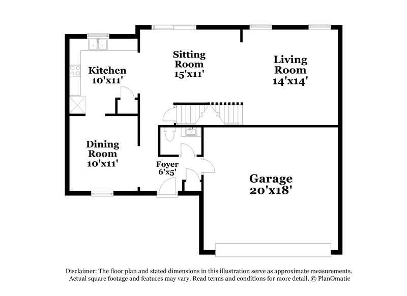 2,520/Mo, 8268 Parori Ln Blacklick, OH 43004 Floor Plan View