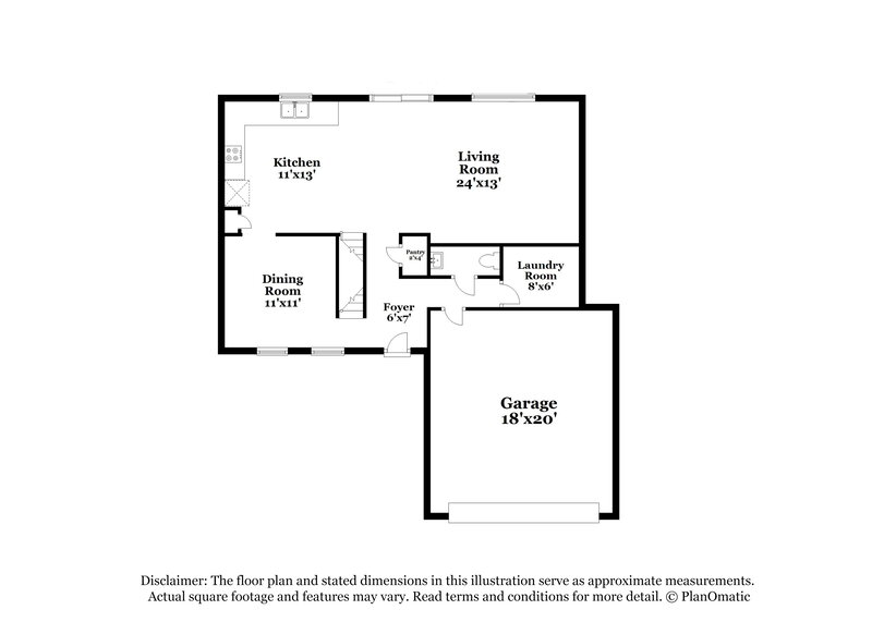 2,555/Mo, 353 Flat River St Pickerington, OH 43147 Floor Plan View