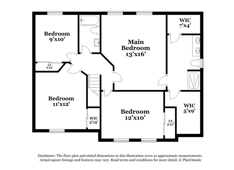2,555/Mo, 353 Flat River St Pickerington, OH 43147 Floor Plan View 2