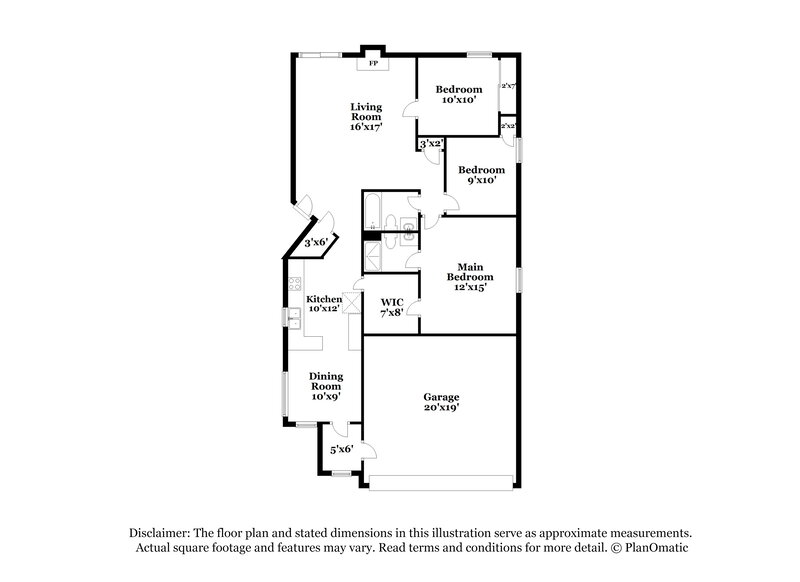 1,800/Mo, 3216 Canyon Bluff Dr Canal Winchester, OH 43110 Floor Plan View