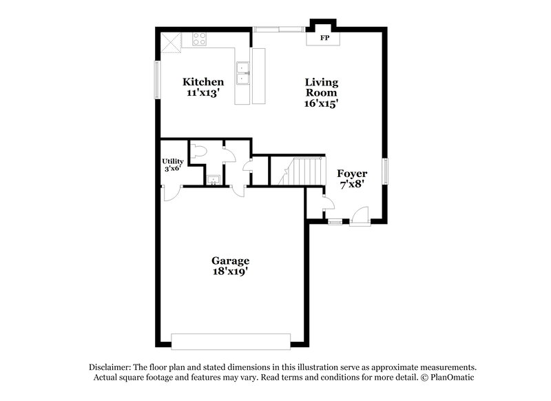 1,825/Mo, 3191 Rogstad Bnd Canal Winchester, OH 43110 Floor Plan View