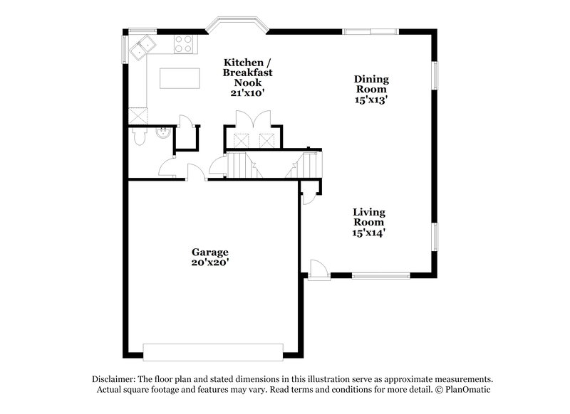 2,170/Mo, 800 Whitehead Dr Pataskala, OH 43062 Floor Plan View