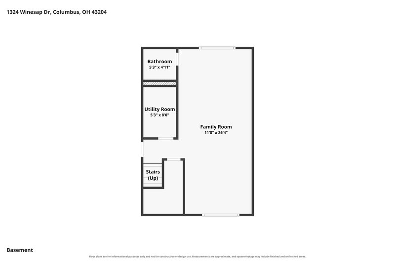 2,285/Mo, 1324 Winesap Dr Columbus, OH 43204 Floor Plan View 2