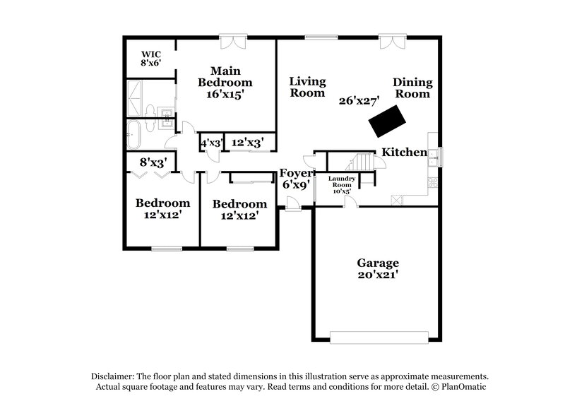 2,735/Mo, 800 Caroway Blvd Columbus, OH 43230 Floor Plan View