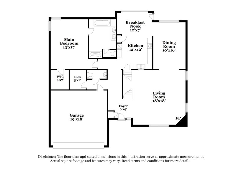 2,310/Mo, 238 Oxford Dr SW Pataskala, OH 43062 Floorplan View