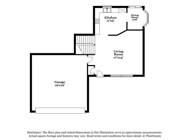 2,010/Mo, 4619 Tolbert Ave Grove City, OH 43123 Floor Plan View 2
