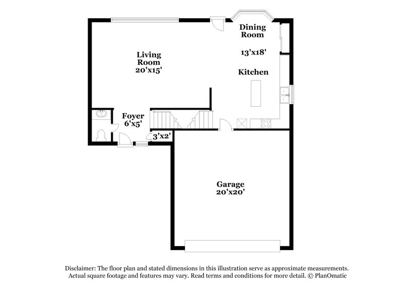 1,995/Mo, 3102 Jetstream Dr Columbus, OH 43231 Floor Plan View