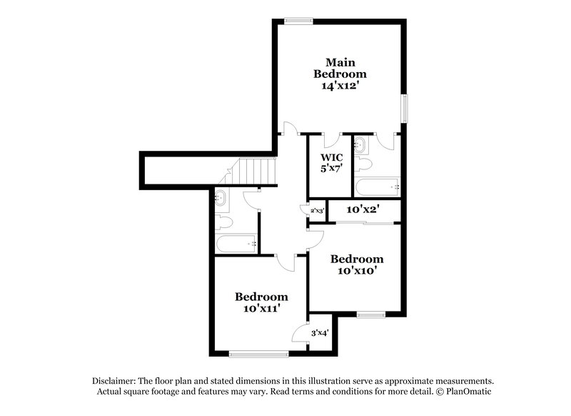 1,995/Mo, 3102 Jetstream Dr Columbus, OH 43231 Floor Plan View 2