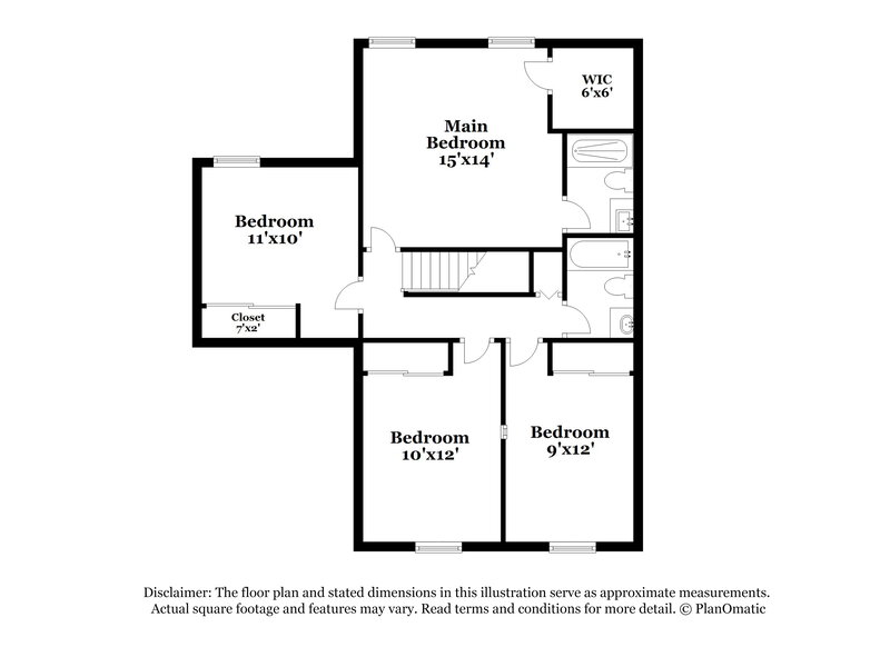 1,940/Mo, 1873 Brandigen Ln Columbus, OH 43228 Floor Plan View
