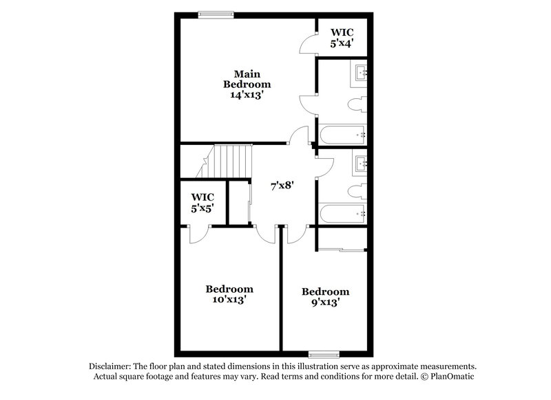 1,990/Mo, 1406 Wild Oats Dr Columbus, OH 43204 Floor Plan View 3