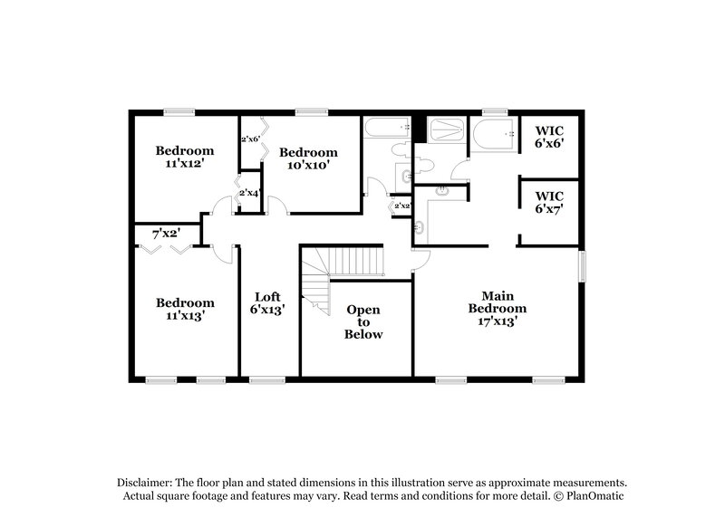 2,200/Mo, 4842 Bixby Ridge Dr E Groveport, OH 43125 Floor Plan View 3