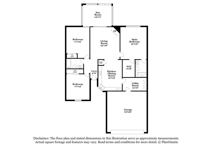 2,390/Mo, 1139 Chaser St Blacklick, OH 43004 Floor Plan View