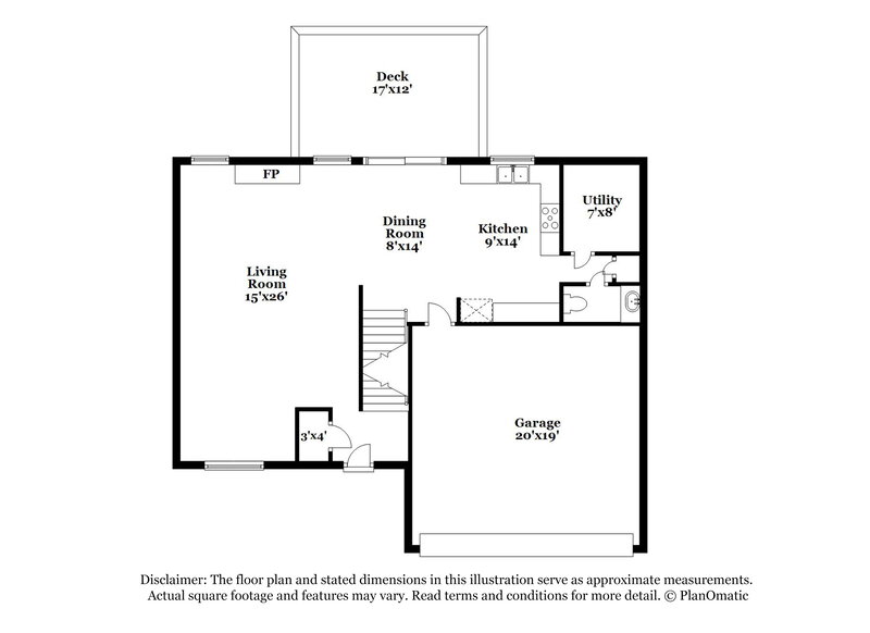 2,235/Mo, 8371 Glencrest Dr Reynoldsburg, OH 43068 Floor Plan View