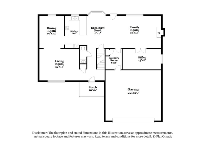 2,500/Mo, 3721 Whitworth Way # A1 Columbus, OH 43228 Floor Plan View 2