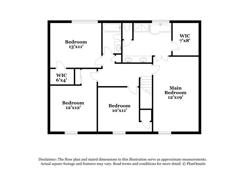 2,500/Mo, 3721 Whitworth Way # A1 Columbus, OH 43228 Floor Plan View 3
