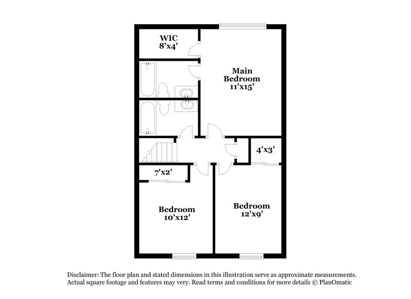 2,040/Mo, 5942 Westbank Dr Galloway, OH 43119 Floor Plan View