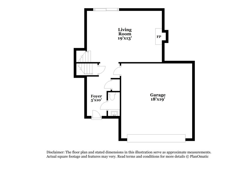 2,040/Mo, 5942 Westbank Dr Galloway, OH 43119 Floor Plan View 3