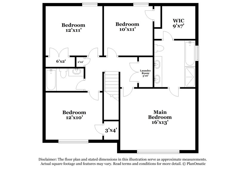 2,875/Mo, 111 Brenden Loop Delaware, OH 43015 Floor Plan View