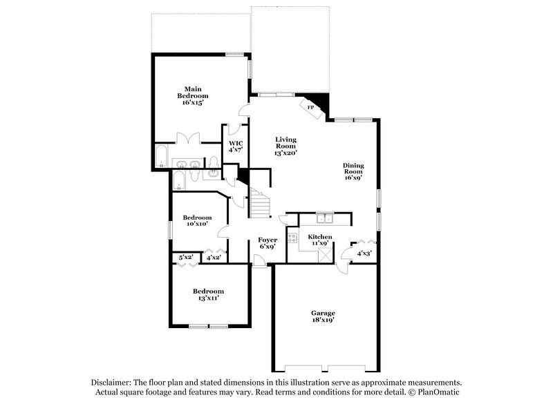 2,360/Mo, 4908 Wallington Dr Hilliard, OH 43026 Floor Plan View