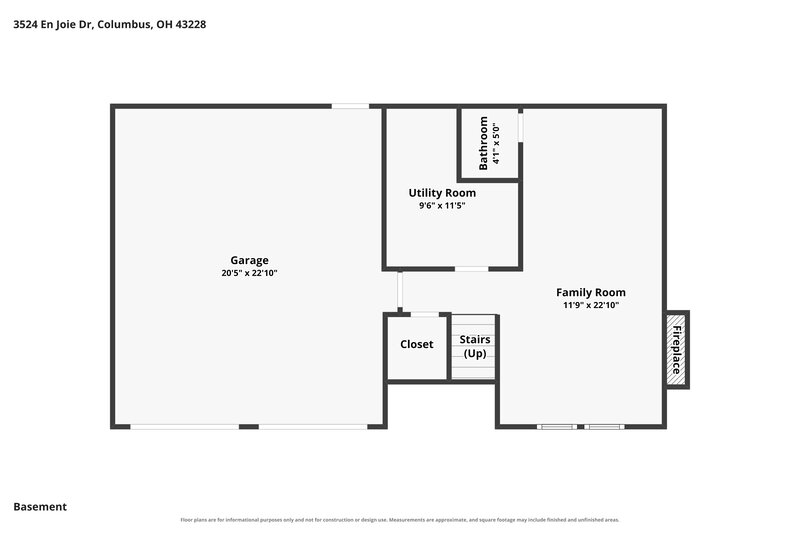 2,380/Mo, 3524 En Joie Dr Columbus, OH 43228 Floor Plan View 2