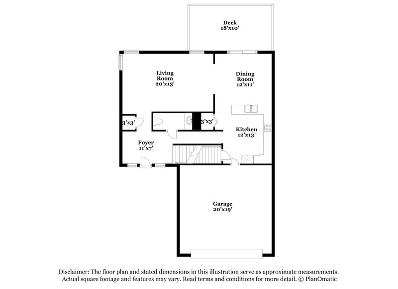 2,255/Mo, 3263 Stadler Dr Pickerington, OH 43147 Floor Plan View 2
