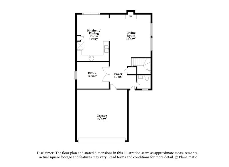 2,700/Mo, 2456 Ashpoint St Columbus, OH 43219 Floor Plan View