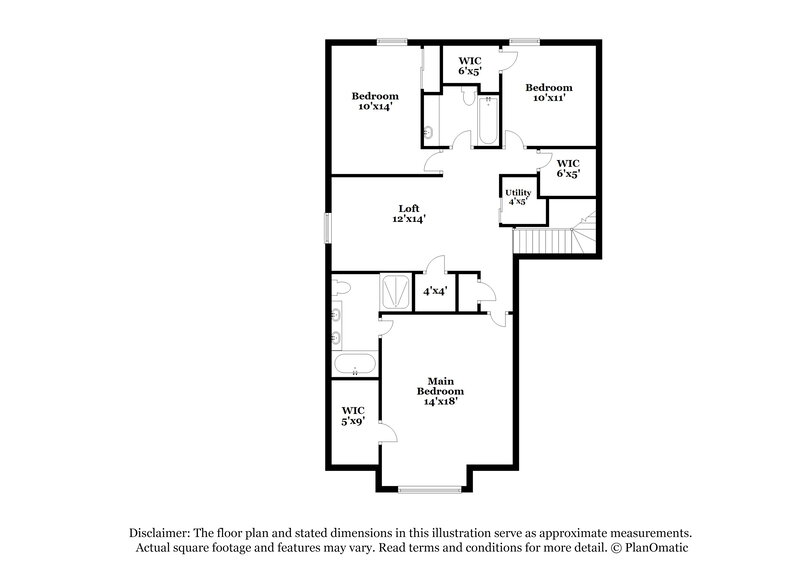 2,700/Mo, 2456 Ashpoint St Columbus, OH 43219 Floor Plan View 2