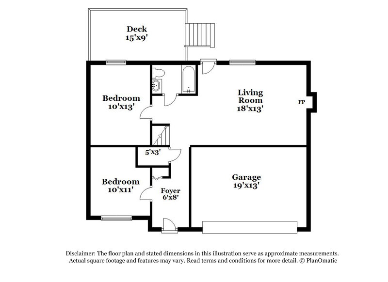 2,990/Mo, 6956 Bennell Dr Reynoldsburg, OH 43068 Floor Plan View 3