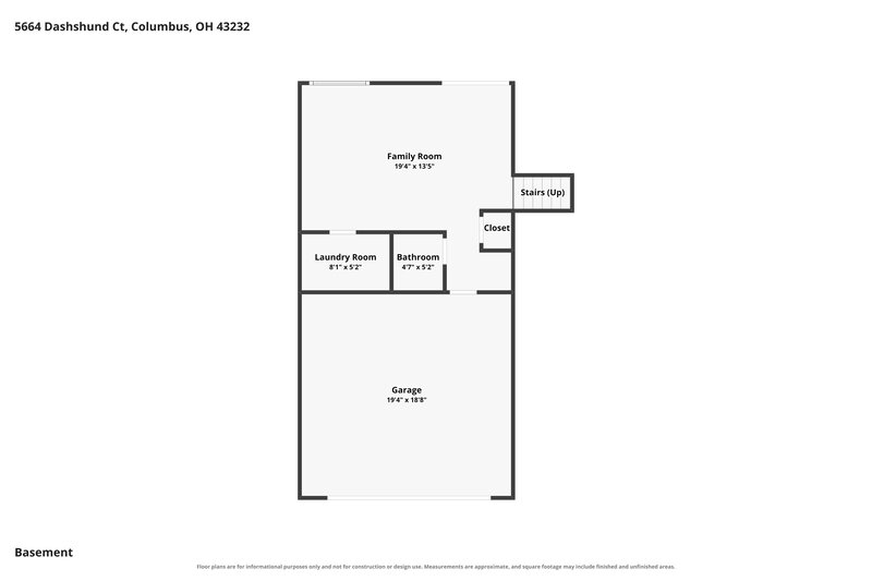 2,395/Mo, 5664 Dashshund Ct Columbus, OH 43232 Floor Plan View