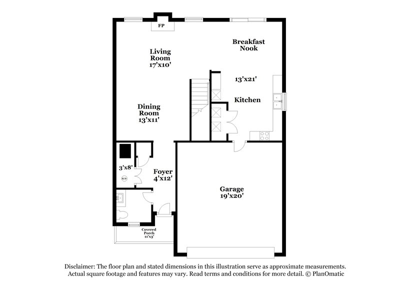 2,230/Mo, 3827 Winding Twig Dr Canal Winchester, OH 43110 Floorplan View