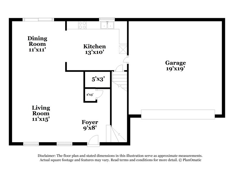 1,845/Mo, 5911 Ocala Ct Galloway, OH 43119 Floor Plan View