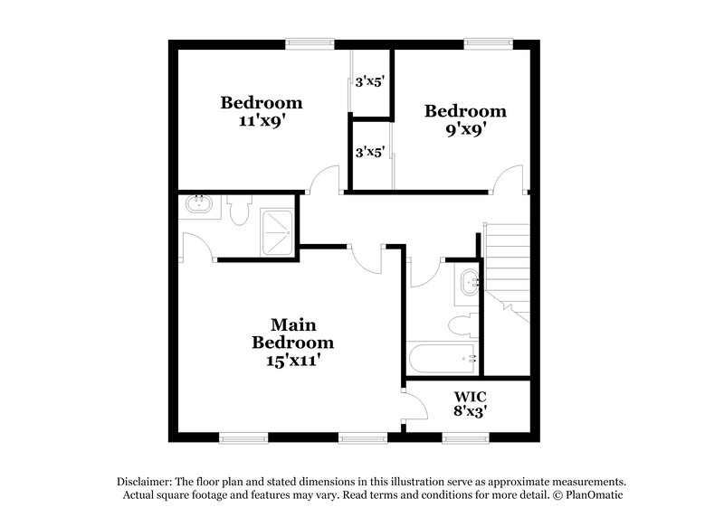 1,845/Mo, 5911 Ocala Ct Galloway, OH 43119 Floor Plan View 2