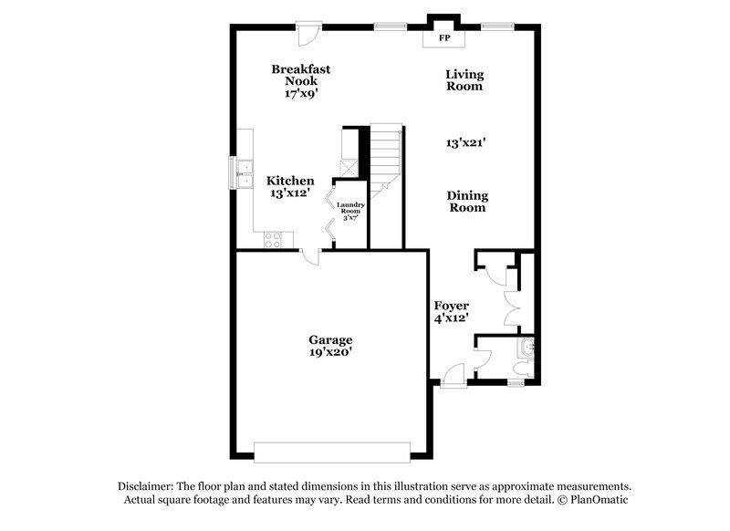 2,145/Mo, 3902 Genteel Dr Grove City, OH 43123 Floor Plan View