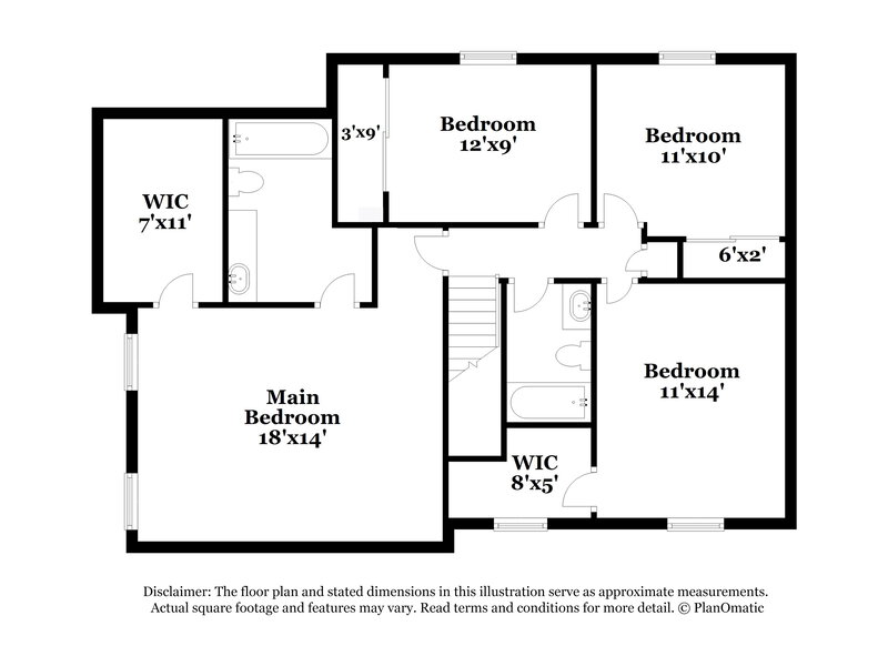 2,370/Mo, 1853 Bay Port Dr Grove City, OH 43123 Floorplan View 3