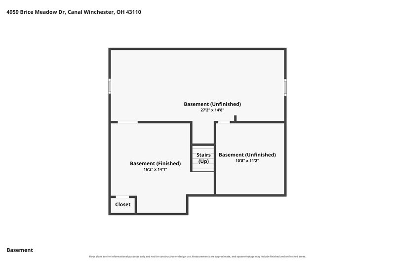 2,145/Mo, 4959 Brice Meadow Dr Canal Winchester, OH 43110 Floorplan View 3