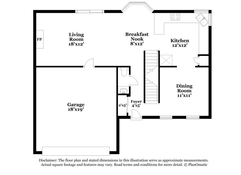 2,130/Mo, 5005 CRESTBURY CT HILLIARD, OH 43026 Floor Plan View 2