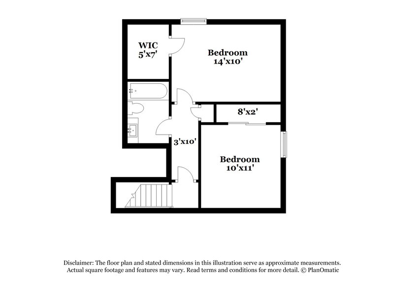 2,015/Mo, 4634 Teller St Columbus, OH 43228 Floor Plan View