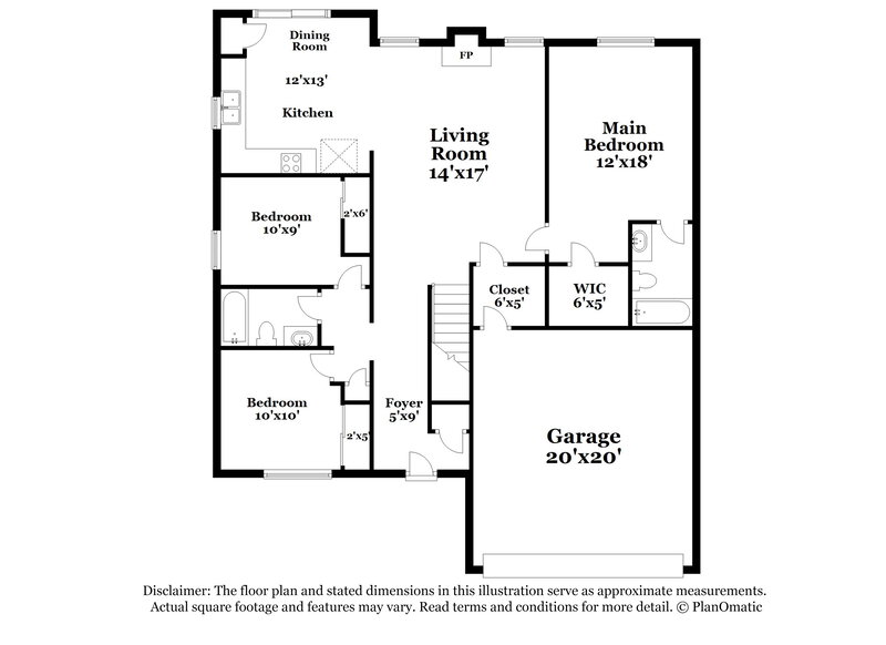 2,565/Mo, 5288 Dietrich Ave Orient, OH 43146 Floorplan View