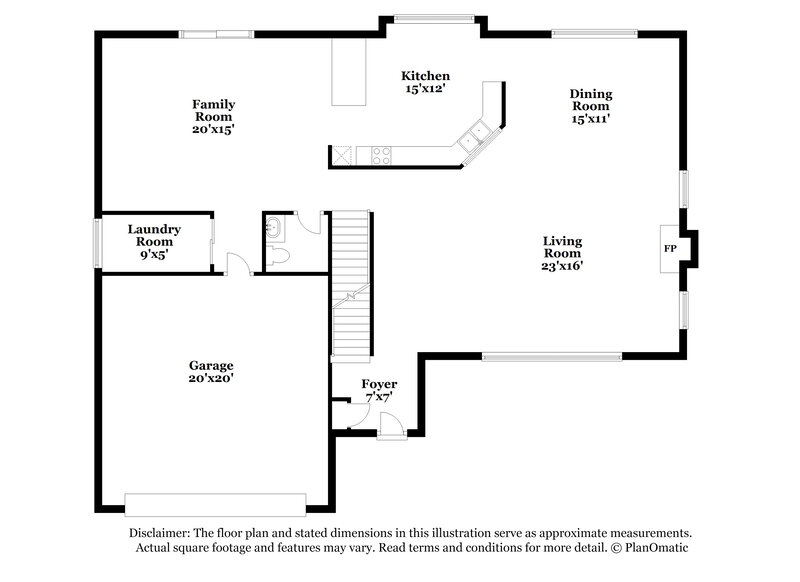 2,920/Mo, 1635 Saffron Dr Marysville, OH 43040 Floor Plan View