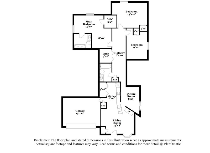 2,285/Mo, 4448 Charlotte Rd Obetz, OH 43207 Floor Plan View