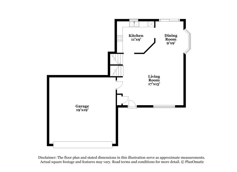 1,805/Mo, 3443 Bayspirit Ct Reynoldsburg, OH 43068 Floor Plan View