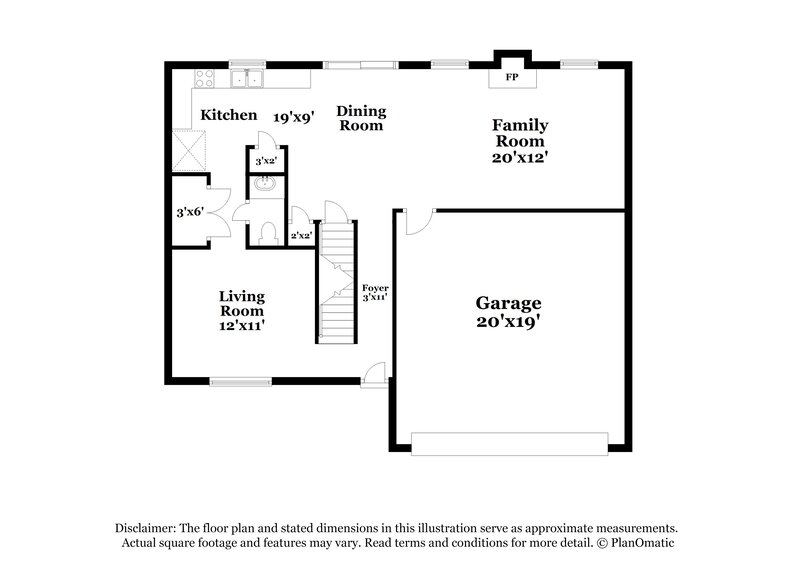 2,580/Mo, 7006 Bryemar Dr Reynoldsburg, OH 43068 Floorplan View 2