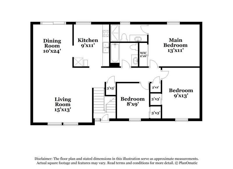 2,345/Mo, 3257 Hawksbury Ct Dublin, OH 43017 Floor Plan View