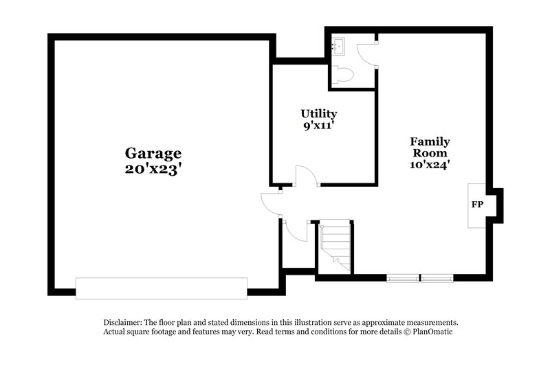 2,125/Mo, 794 Wallinger Dr Galloway, OH 43119 Floor Plan View