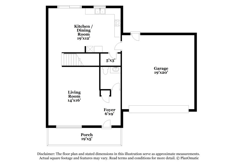 1,990/Mo, 7167 Emerald Tree Dr Canal Winchester, OH 43110 Floor Plan View