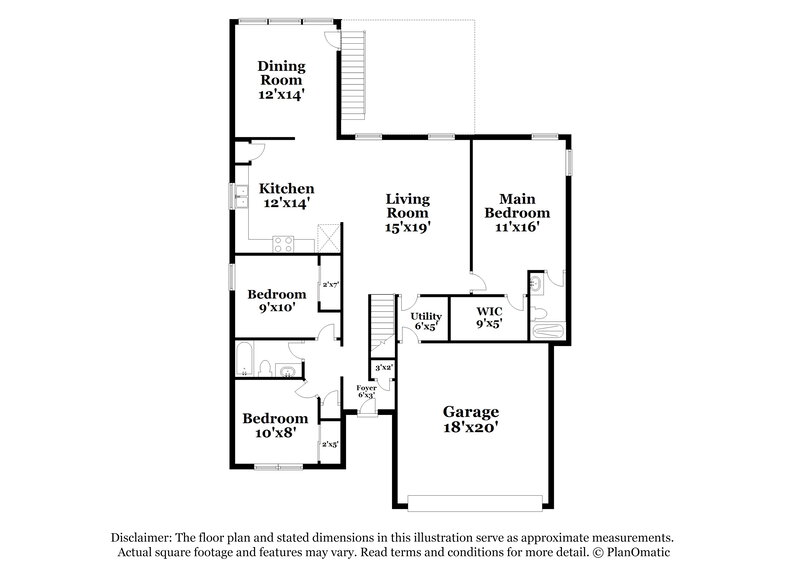 2,020/Mo, 127 Faulkner Dr Lithopolis, OH 43136 Floor Plan View 2