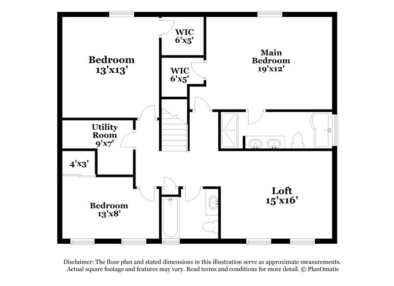 3,310/Mo, 1249 Candora St Blacklick, OH 43004 Floor Plan View 2