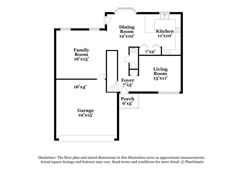 2,000/Mo, 944 White Oak Ct Marysville, OH 43040 Floor Plan View