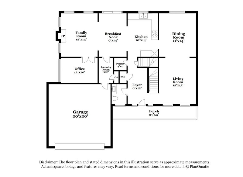 2,585/Mo, 3284 Jacklin Dr Pickerington, OH 43147 Floorplan View